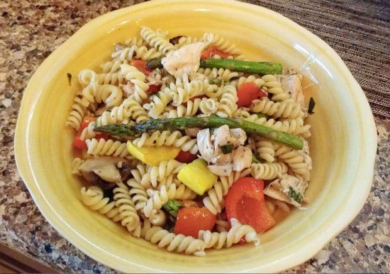 Grilled Chicken and Vegetable Pasta Salad copy