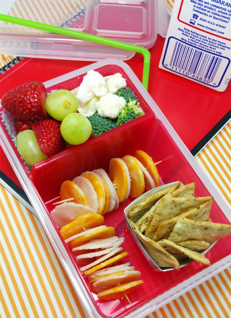 Bento School Lunches : 4 DIY Homemade Lunchables