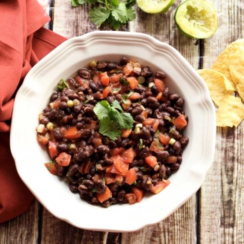 Black Bean Dip Appetizer - Recipes Worth Repeating