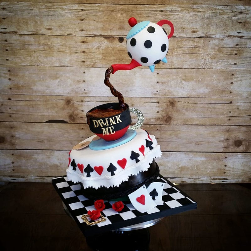 Alice in Wonderland Kitchen Tea Cake