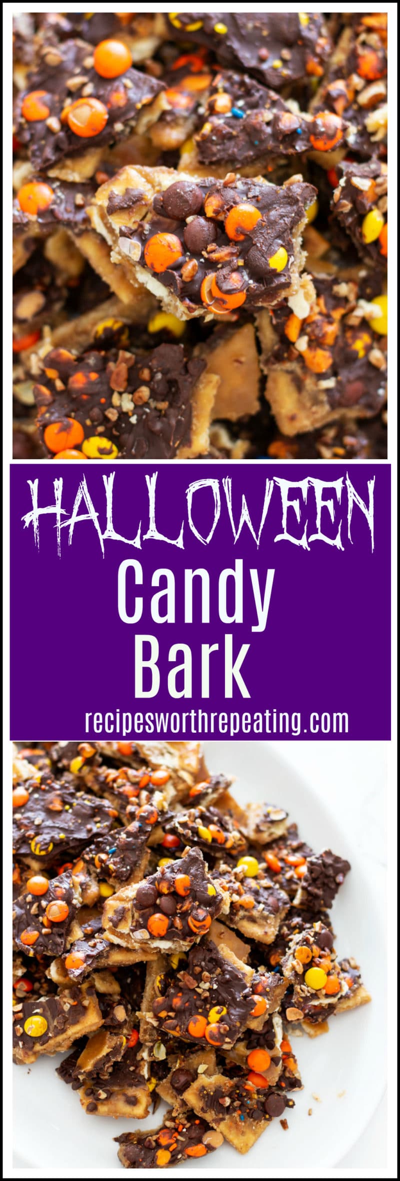 Halloween Cracker Candy - Recipes Worth Repeating