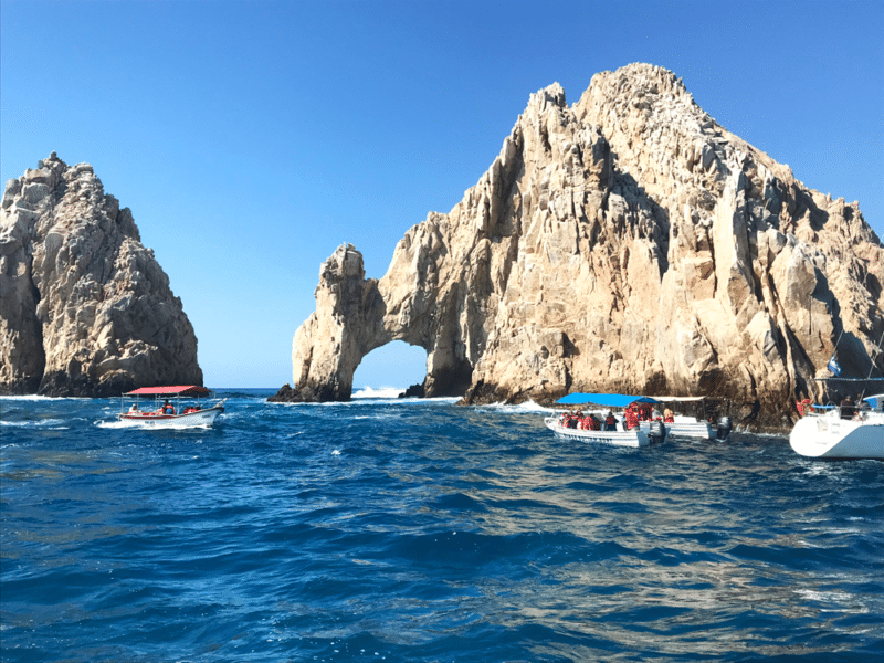 Arch of Cabo San Lucas in Mexico.