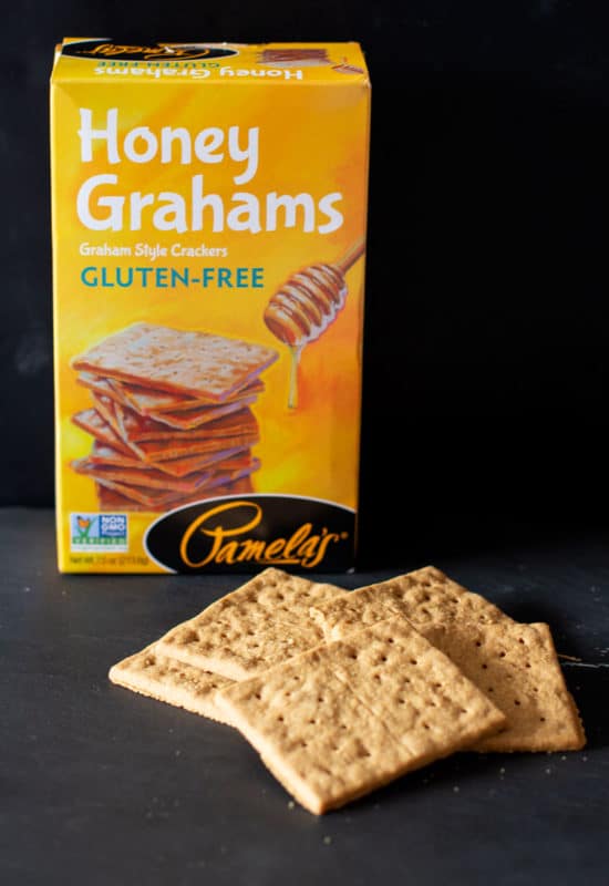 Box of Pamela's Gluten Free Honey Graham Crackers.