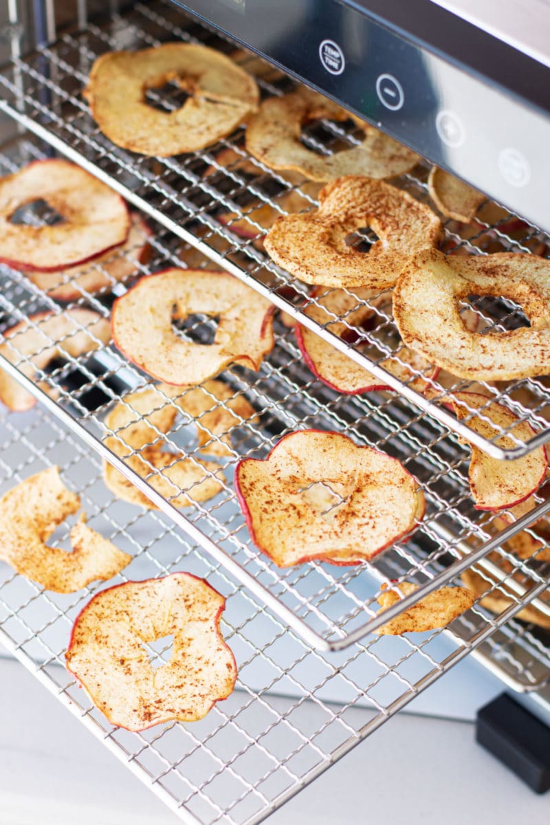 Dehydrating Apples Cinnamon Apples Recipe Recipes Worth Repeating   Dehydrated Apple Chips 