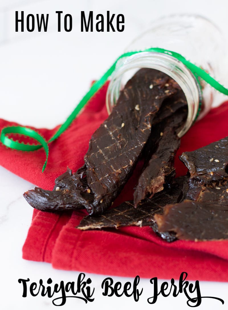 Teriyaki Beef Jerky Made With Ground Beef Holley Samelver