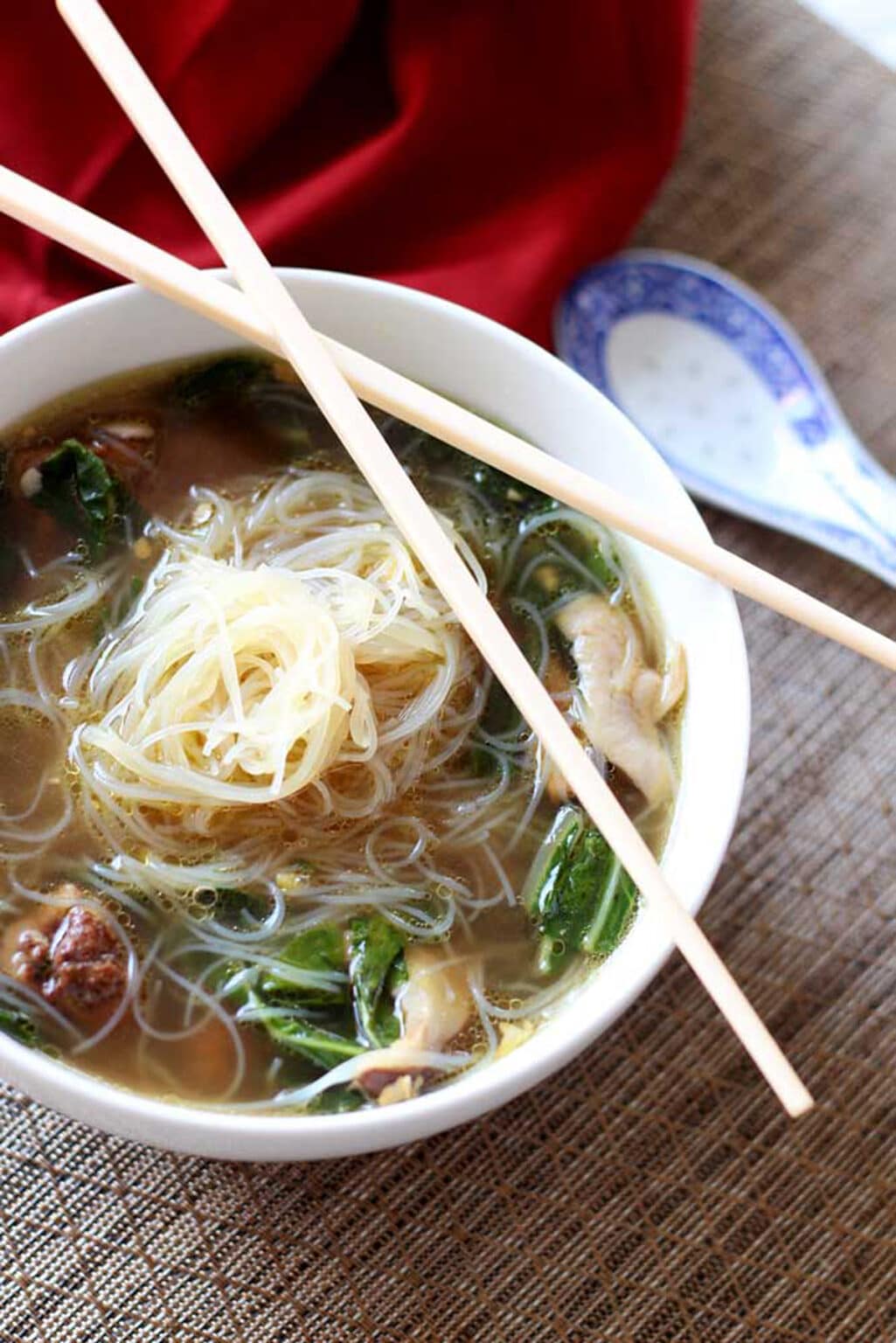 Asian Chicken Noodle Soup - Recipes Worth Repeating