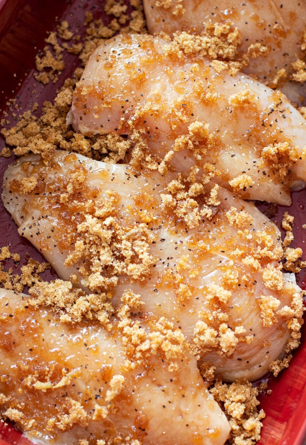 easy garlic brown sugar chicken