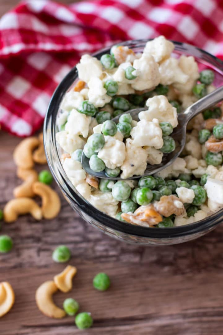 Cauliflower Salad with Peas and Cashews Recipes Worth Repeating