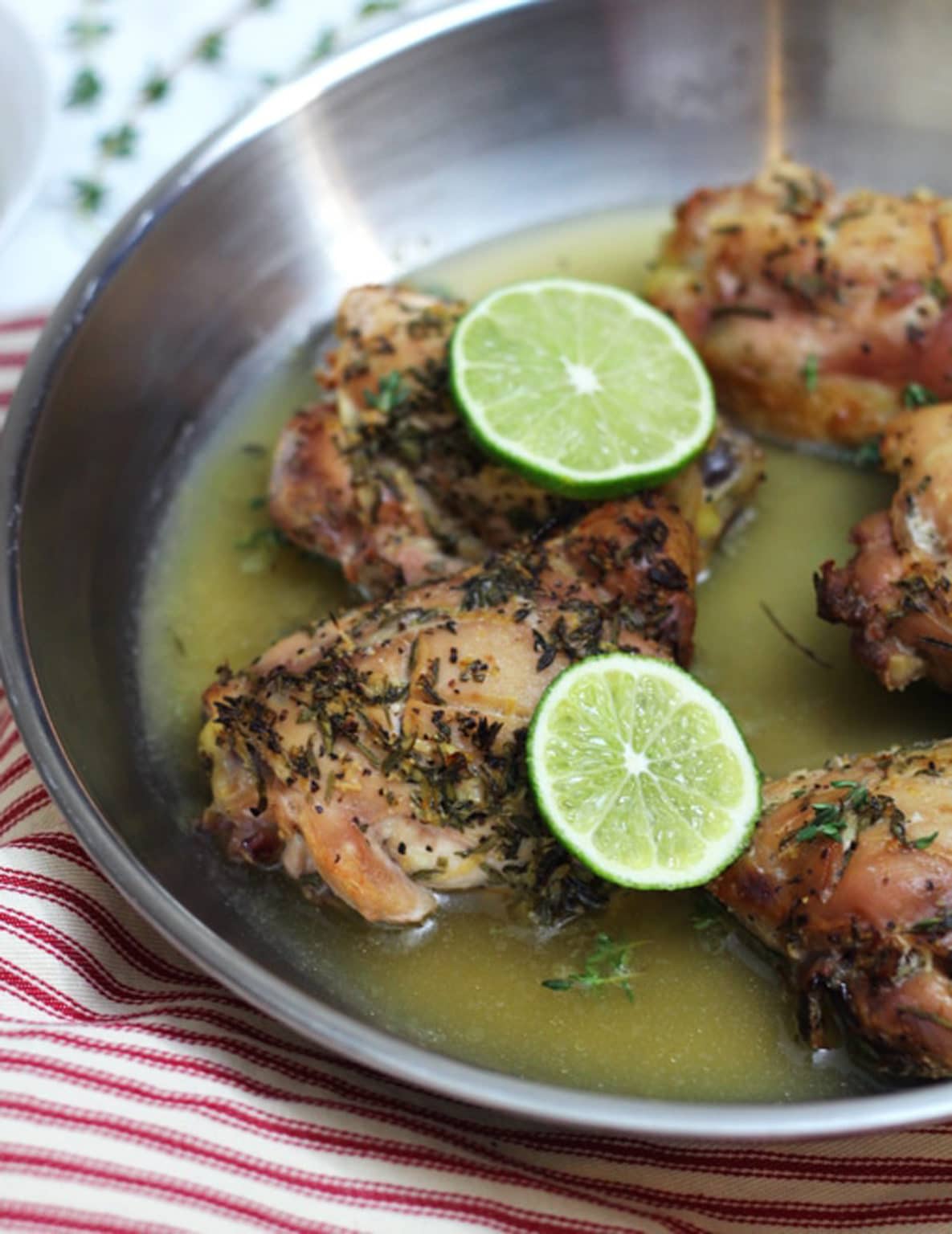 Lemon Thyme Chicken with Garlic and Rosemary Recipes Worth Repeating