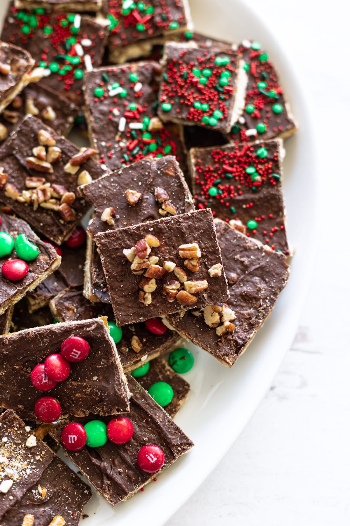 Easy Christmas Crack Recipe Recipes Worth Repeating   Cracker Toffee 